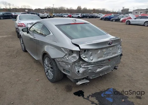 2019 Lexus Rc 300 from USA, damaged, VIN JTHS85BC1K5005511